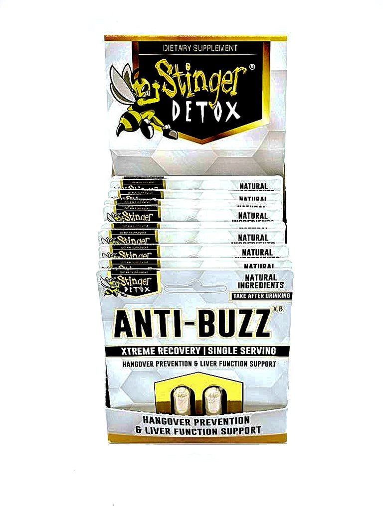 Stinger Detox Anti-Buzz Capsules
