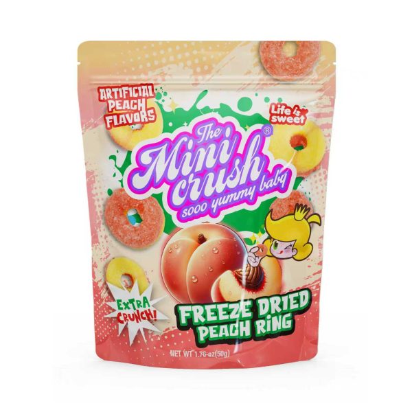Freeze Dried Peach Ring 50g