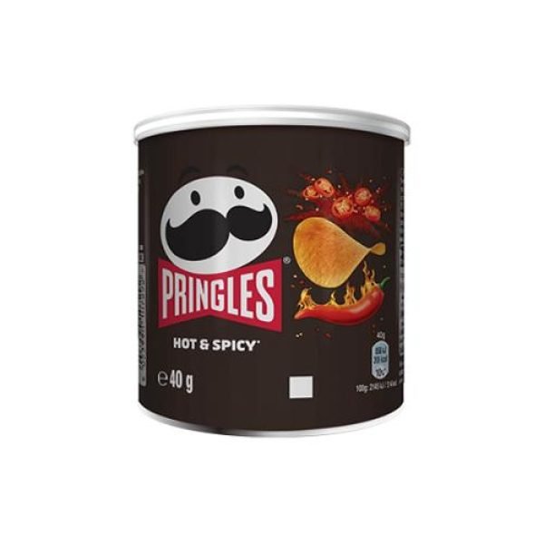 UK Pringles Hot & Spicy 40g