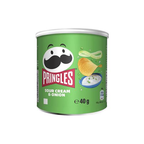 UK Pringles Sour Cream & Onion 40g