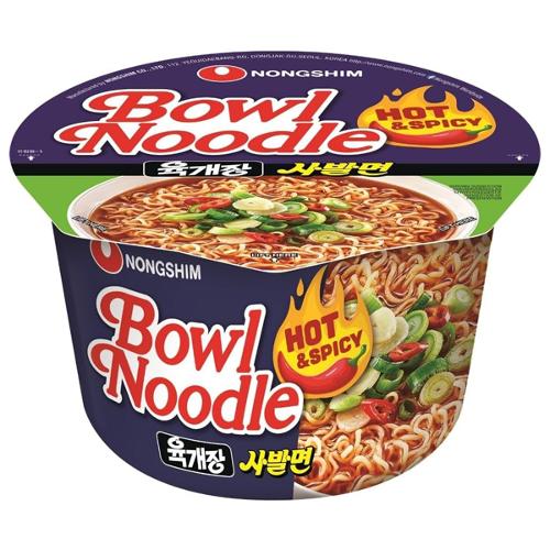 Nongshim Bowl Noodle Hot & Spicy 100g