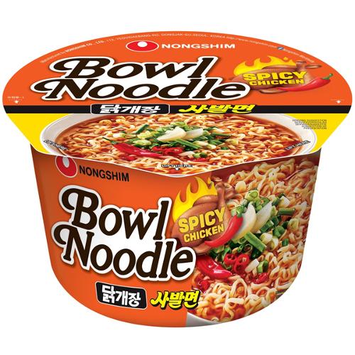 Nongshim Bowl Noodle Spicy Chicken 100g