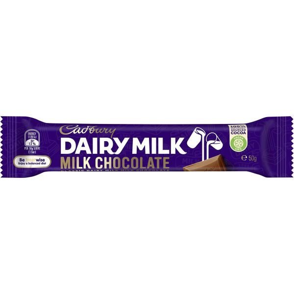 Cadbury Dairy Milk Chocolate 50g