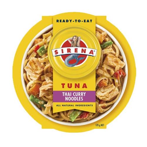 Sirena Ready To Eat Thai Curry Noodles w/ Tuna 170g