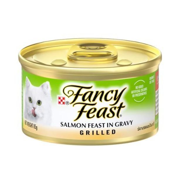 Fancy Feast Cat Food Grilled Salmon 85g