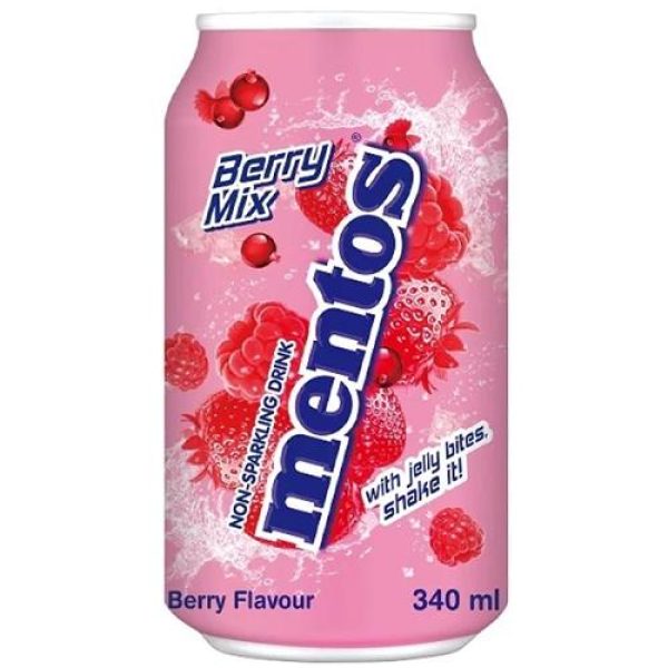 EU Mentos Berry Mix Soda 340ml
