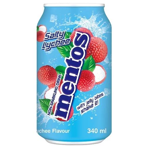 EU Mentos Salty Lychee Soda 340ml