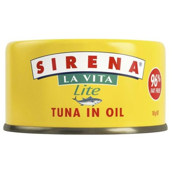 Sirena Tuna LaVita Lite Oil 185g