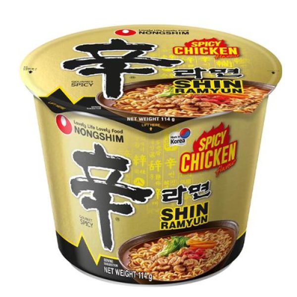 Nongshim Spicy Chicken Big Bowl 114g