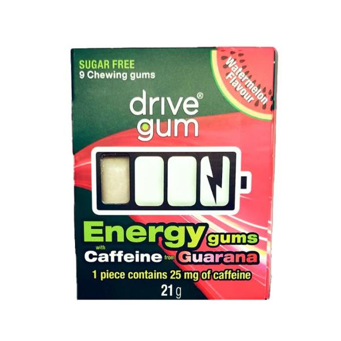 Drive Energy Gum Watermelon 21g