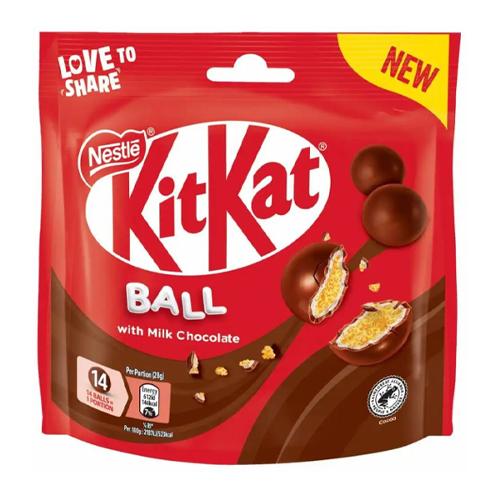 EU Kit Kat Ball Milk Chocolate 140g