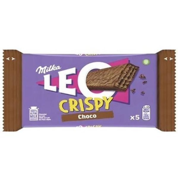 EU Milka Leo Crispy Choco 5 pack 155g
