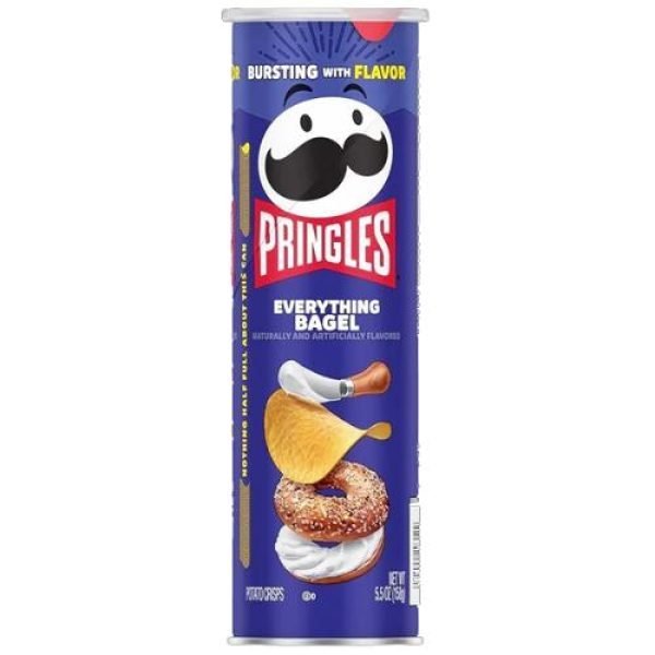 US Pringles Everything Bagel 158g