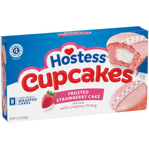 Hostess Strawberry Cupcakes 360g