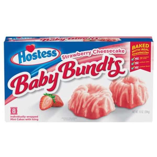Hostess Strawberry Cheesecake Baby Bundts 283g