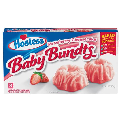 Hostess Strawberry Cheesecake Baby Bundts 283g