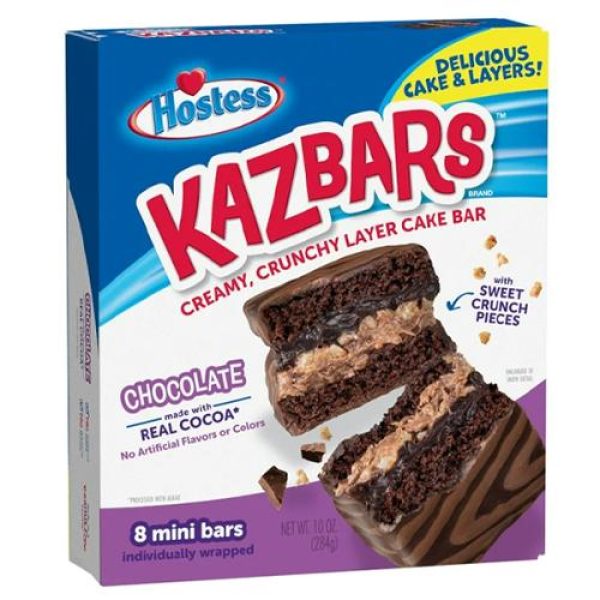Hostess Kazbars Triple Chocolate 284g