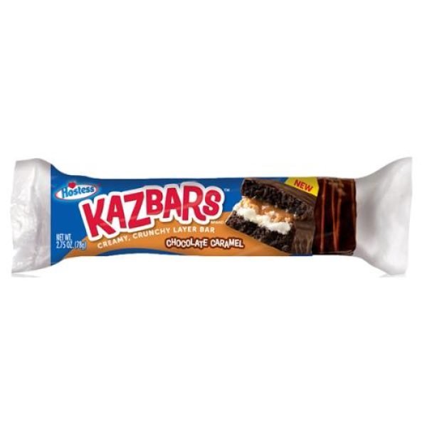 Hostess Kazbars Chocolate Caramel 78g