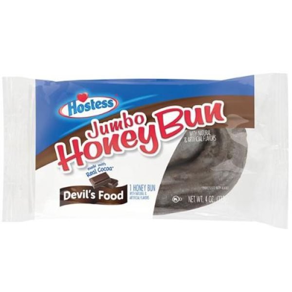 Hostess Jumbo Devils Food Honey Bun 113g