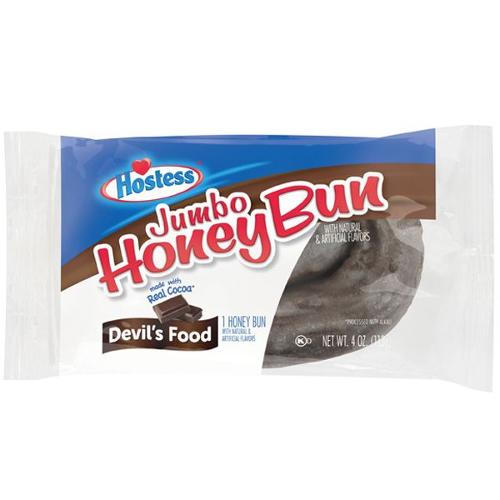 Hostess Jumbo Devils Food Honey Bun 113g