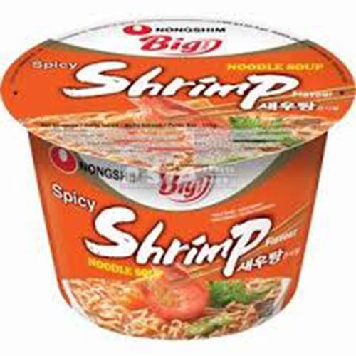 Nongshim Shrimp Spicy Noodle Soup Big Bowl 115g