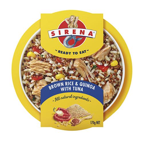 Sirena Ready To Eat Brown Rice & Quinoa w/ Tuna 170g