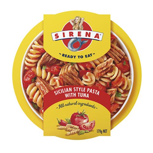Sirena Ready To Eat Sicilian Style Pasta w/ Tuna 170g