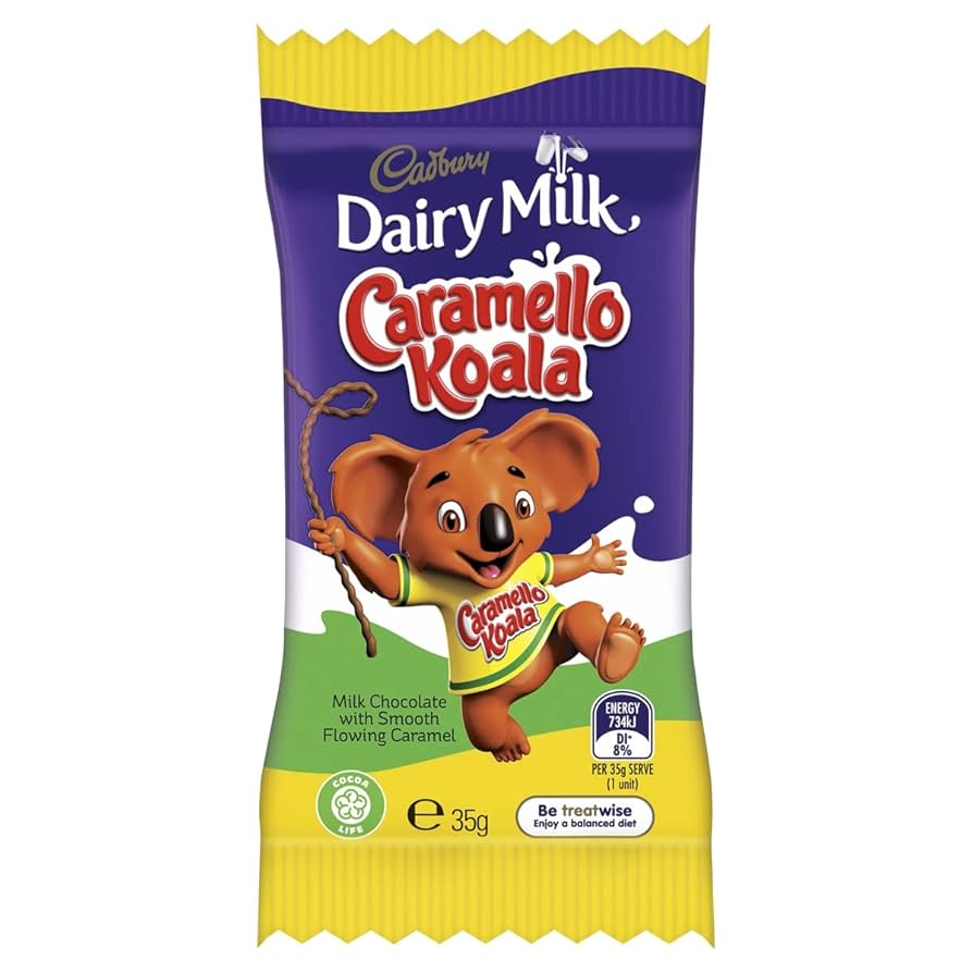 Cadbury Dairy Milk Chocolate Caramello Koala 35g