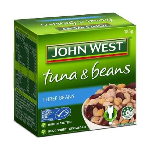 John West Tuna & 3 Beans 185g