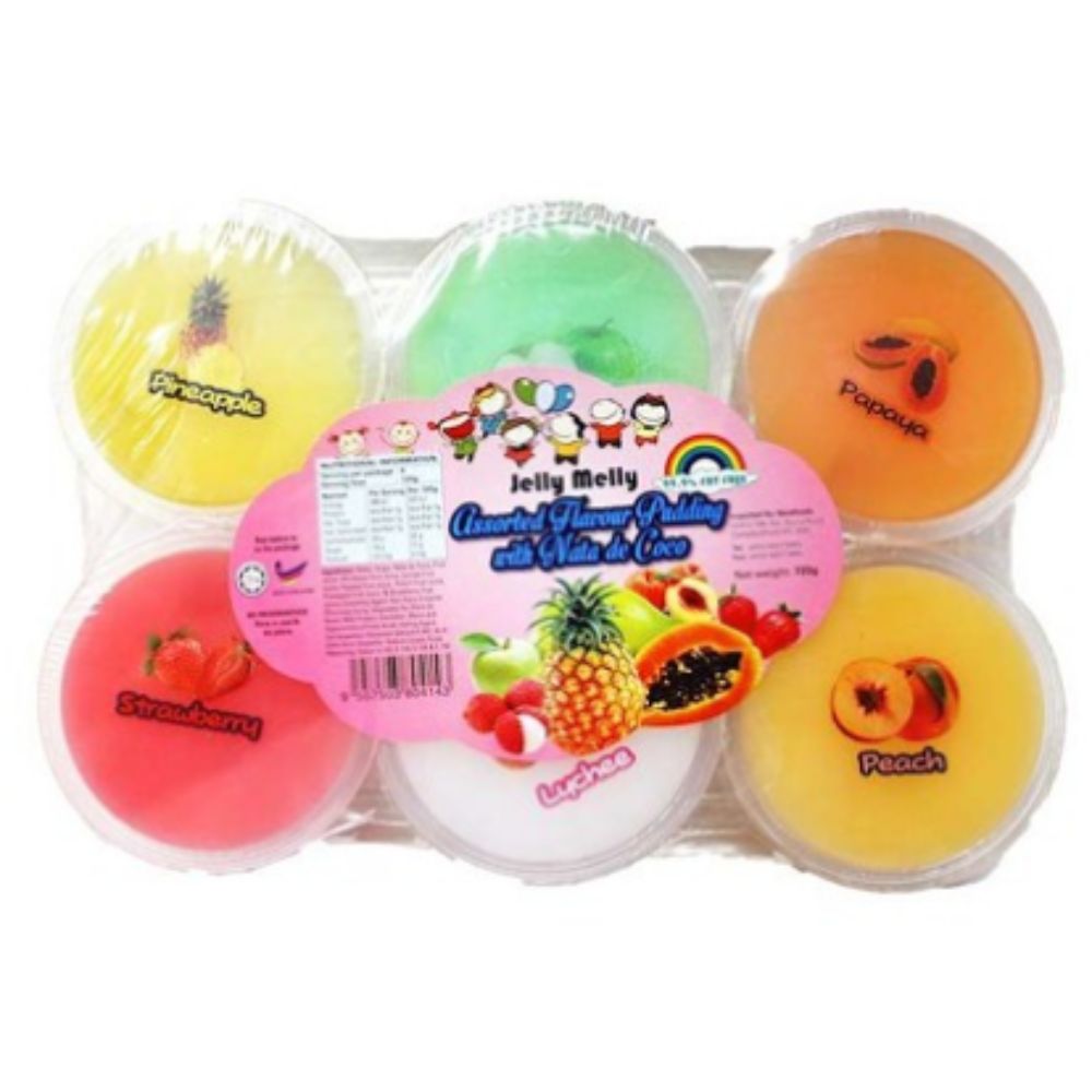 Jelly Melly 6PK Pudding 120g