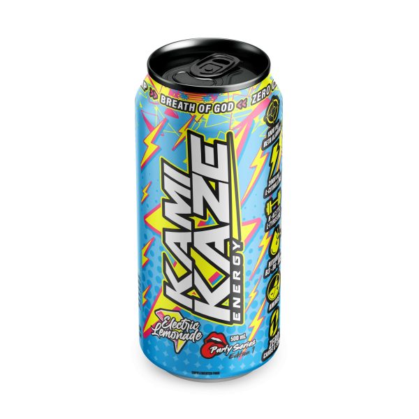 Kamikaze Energy RTD 500ml Electric Lemonade
