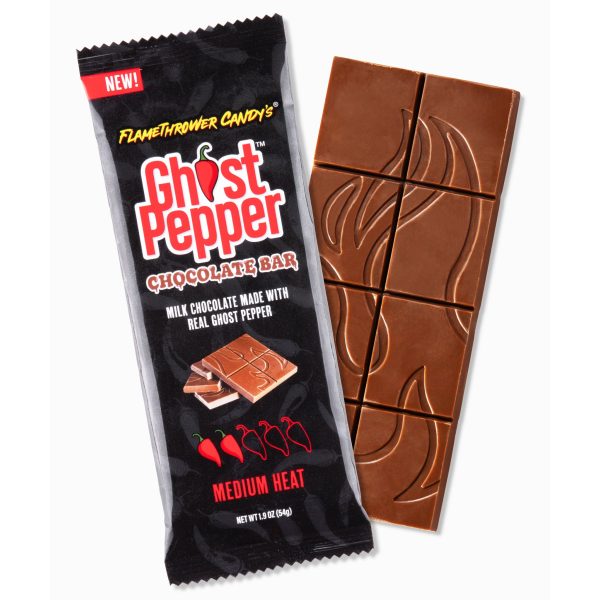 Ghost Pepper Milk Chocolate Bar Medium Heat 54g