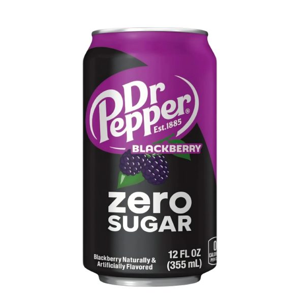 Dr Pepper Blackberry Zero Sugar 355ml