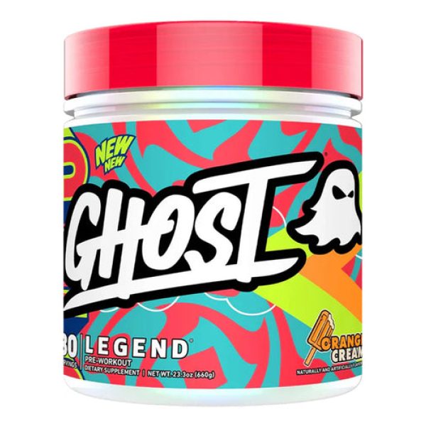 Ghost Legend V4 Pre-Workout Powder Orange Cream 30 Serves