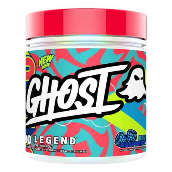 Ghost Legend V4 Pre-Workout Powder Blue Raspberry 30 Serves