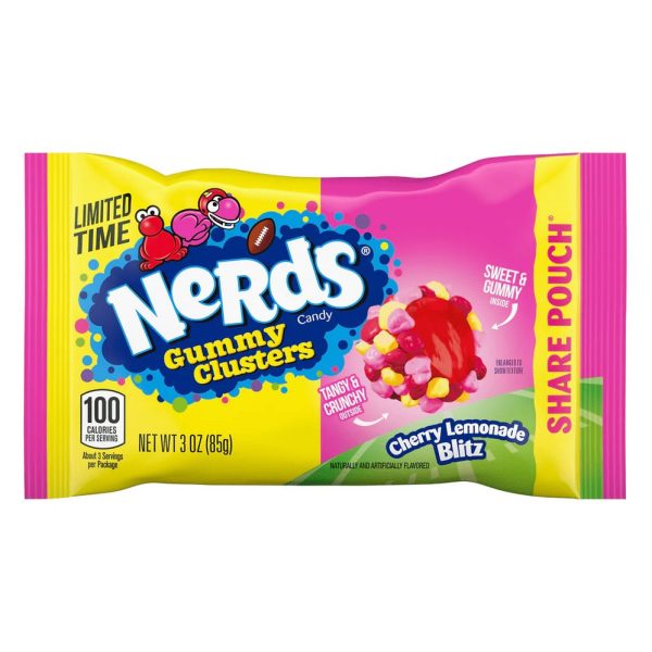 Nerds Gummy Clusters Cherry Lemonade Share Pack 85g