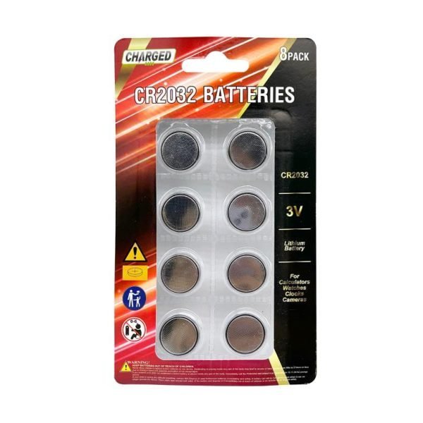 8PK CR2032 Batteries