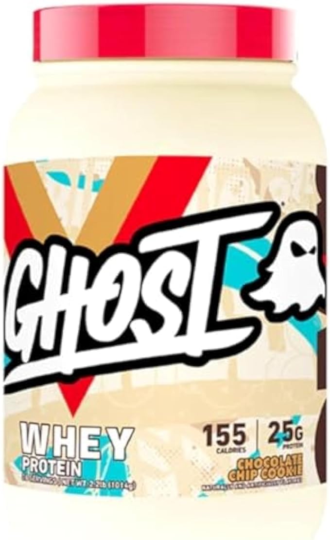 Ghost Whey Protein Powder Choc Chip Cookie 2lb (907g)