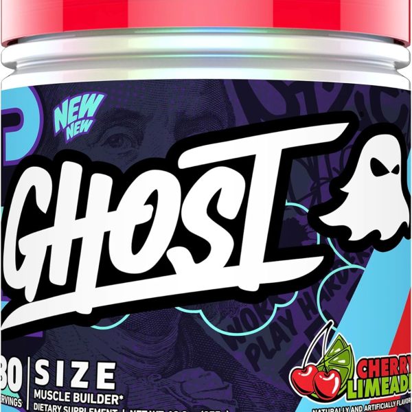 Ghost Creatine Size V3 Muscle Builder Cherry Limeade 30 Serves