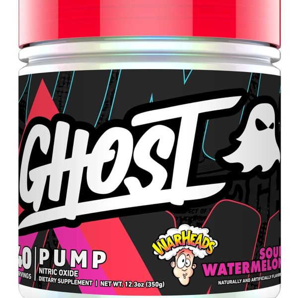 Ghost Pump Formula V2 Nitric Oxide Powder Warheads Watermelon 40 Serves