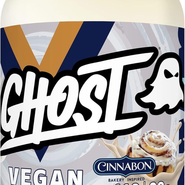 Ghost Vegan Protein Powder Cinnabon 2.2lb (989g)