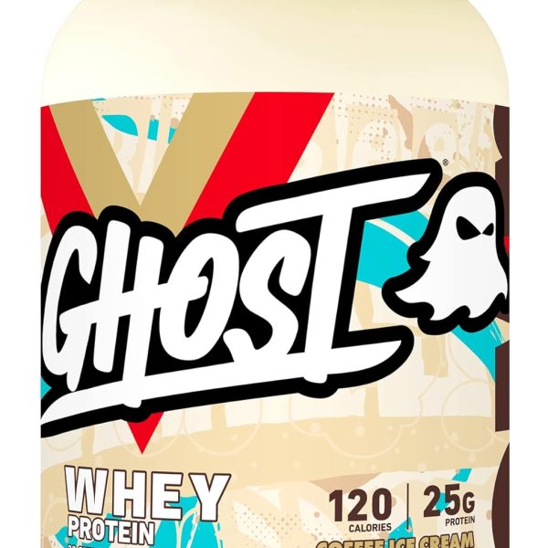 Ghost Whey Protein Powder Coffee Ice Cream 2lb (907g)