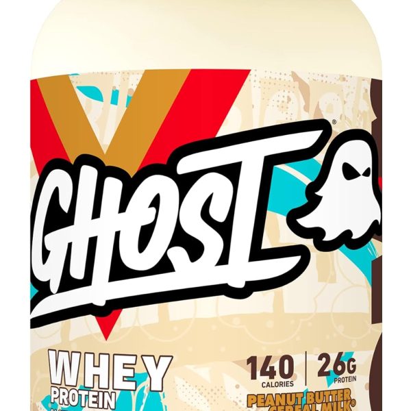 Ghost Whey Protein Powder Peanut Butter Cereal Milk 2lb (907g)