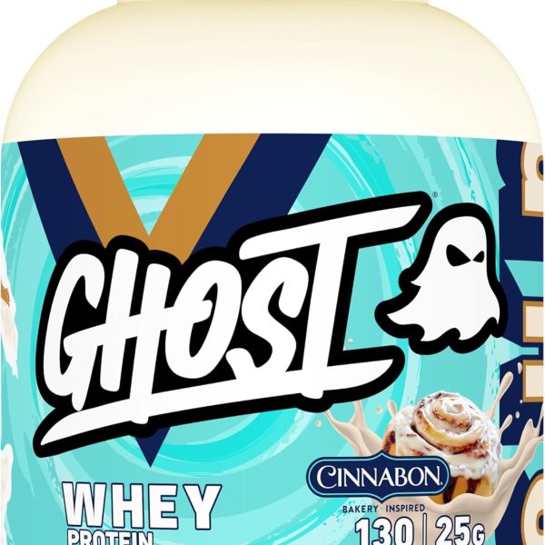Ghost Whey Protein Powder Cinnabon 5lb (2.27kg)