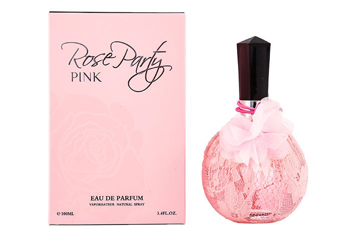Womens Perfume 100ml Rose Party Pink