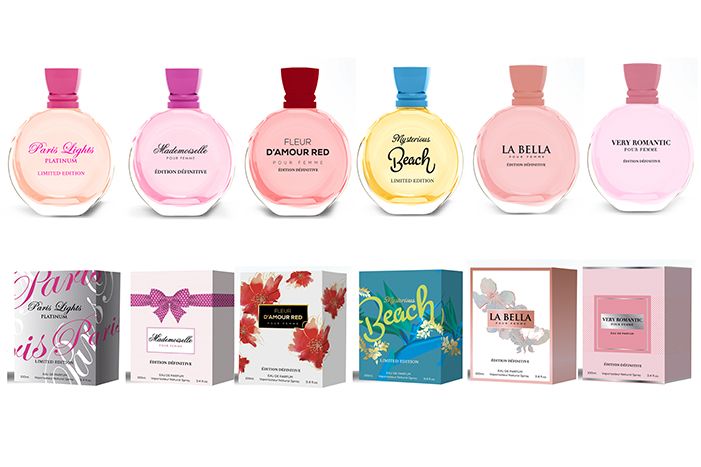 Women's Perfume in Box 100g (6 Assorted)