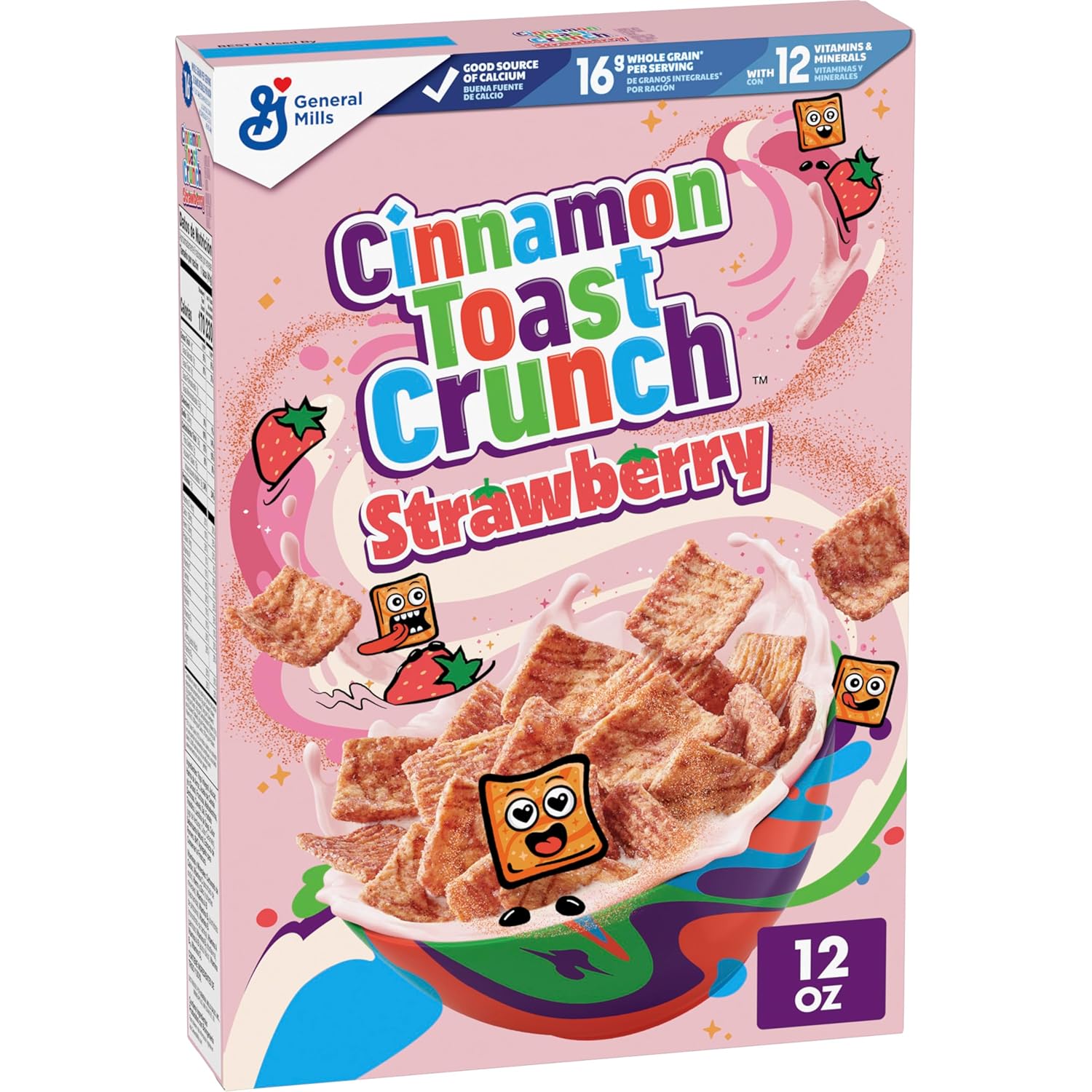 Cinnamon Toast Crunch Strawberry Cereal 340g