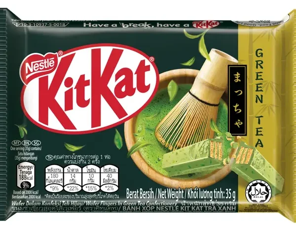Nestle Kit Kat Green Tea Medium Bar 35g