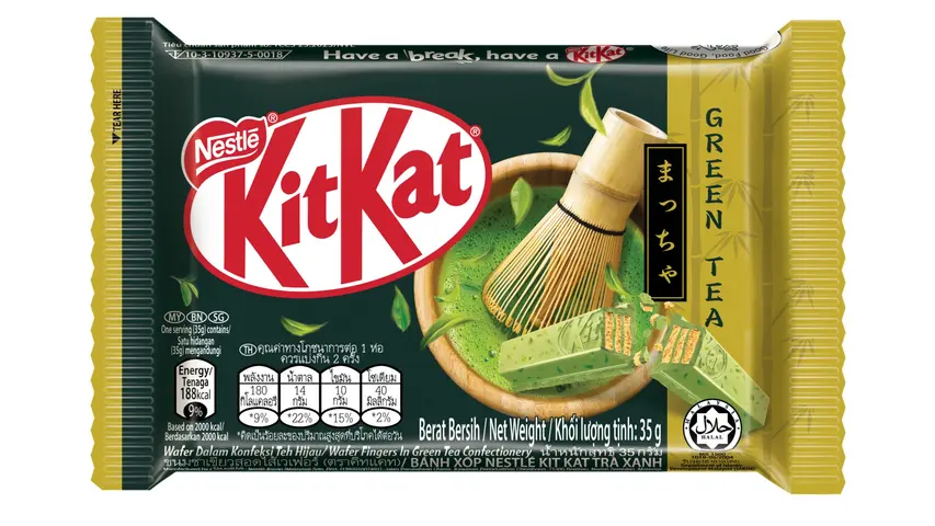 Nestle Kit Kat Green Tea Medium Bar 35g