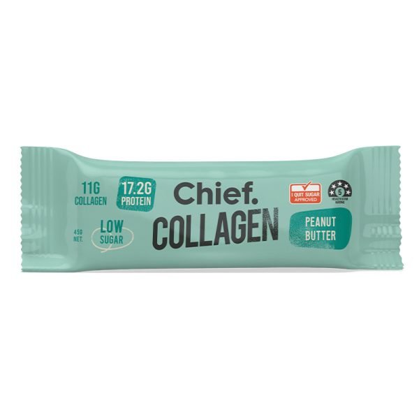 Chief Collagen Bar Peanut Butter 45g